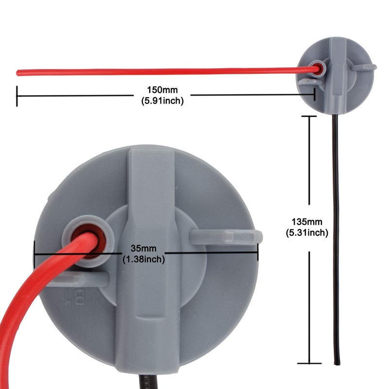 WINKA 1156 Bulbs Socket Holder For Auto Car Turn Signal Tail Stop Rear Brake Light - Image 2